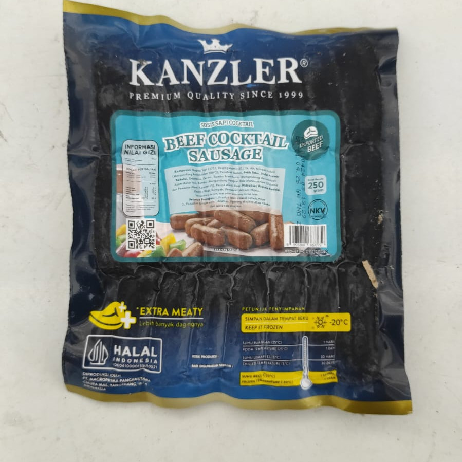 Kanzler Beef Cocktail Sausage